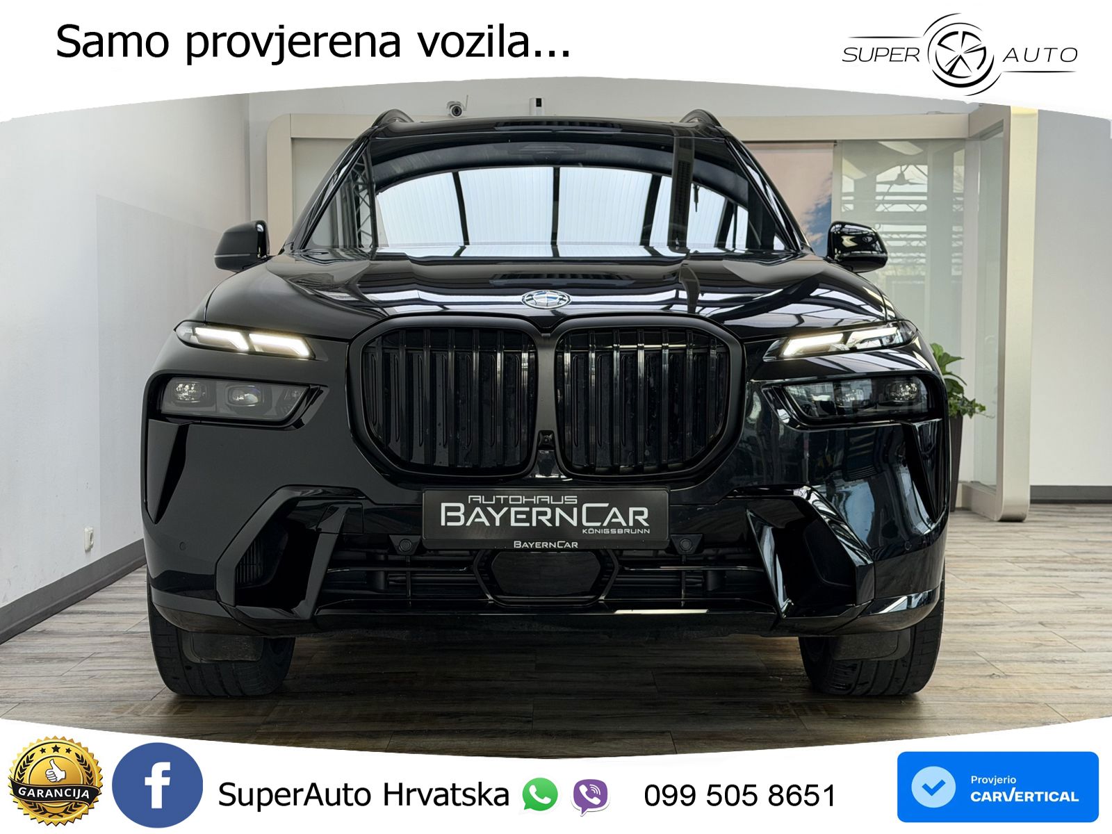 BMW X7 40d (352 KS) xDrive Steptronic M Sport ZRAČNI+ACC+GR SJED+KAM+PANO