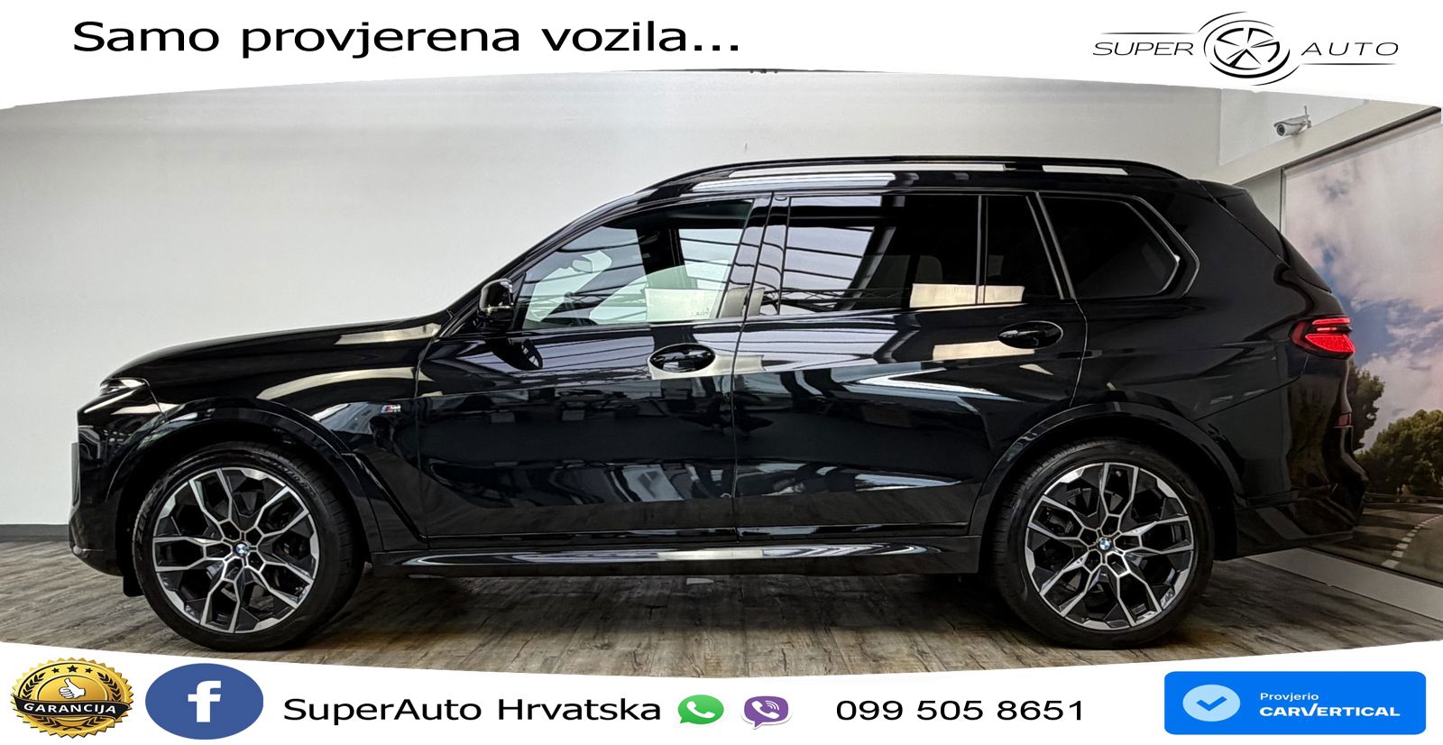 BMW X7 40d (352 KS) xDrive Steptronic M Sport ZRAČNI+ACC+GR SJED+KAM+PANO