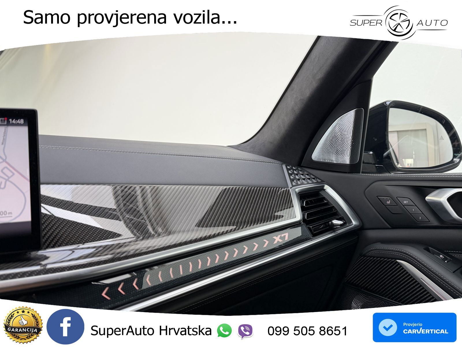 BMW X7 40d (352 KS) xDrive Steptronic M Sport ZRAČNI+ACC+GR SJED+KAM+PANO