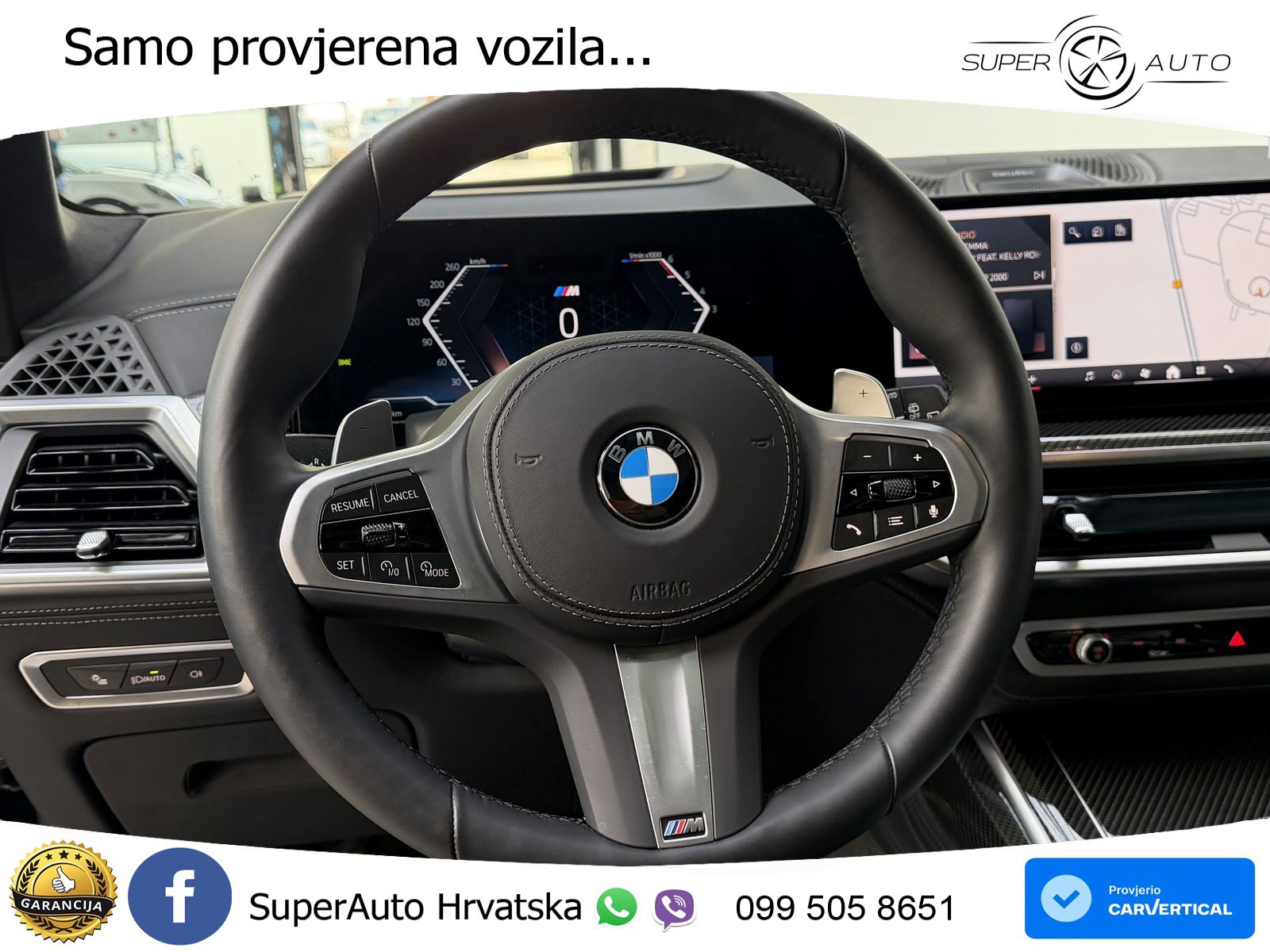 BMW X7 40d (352 KS) xDrive Steptronic M Sport ZRAČNI+ACC+GR SJED+KAM+PANO