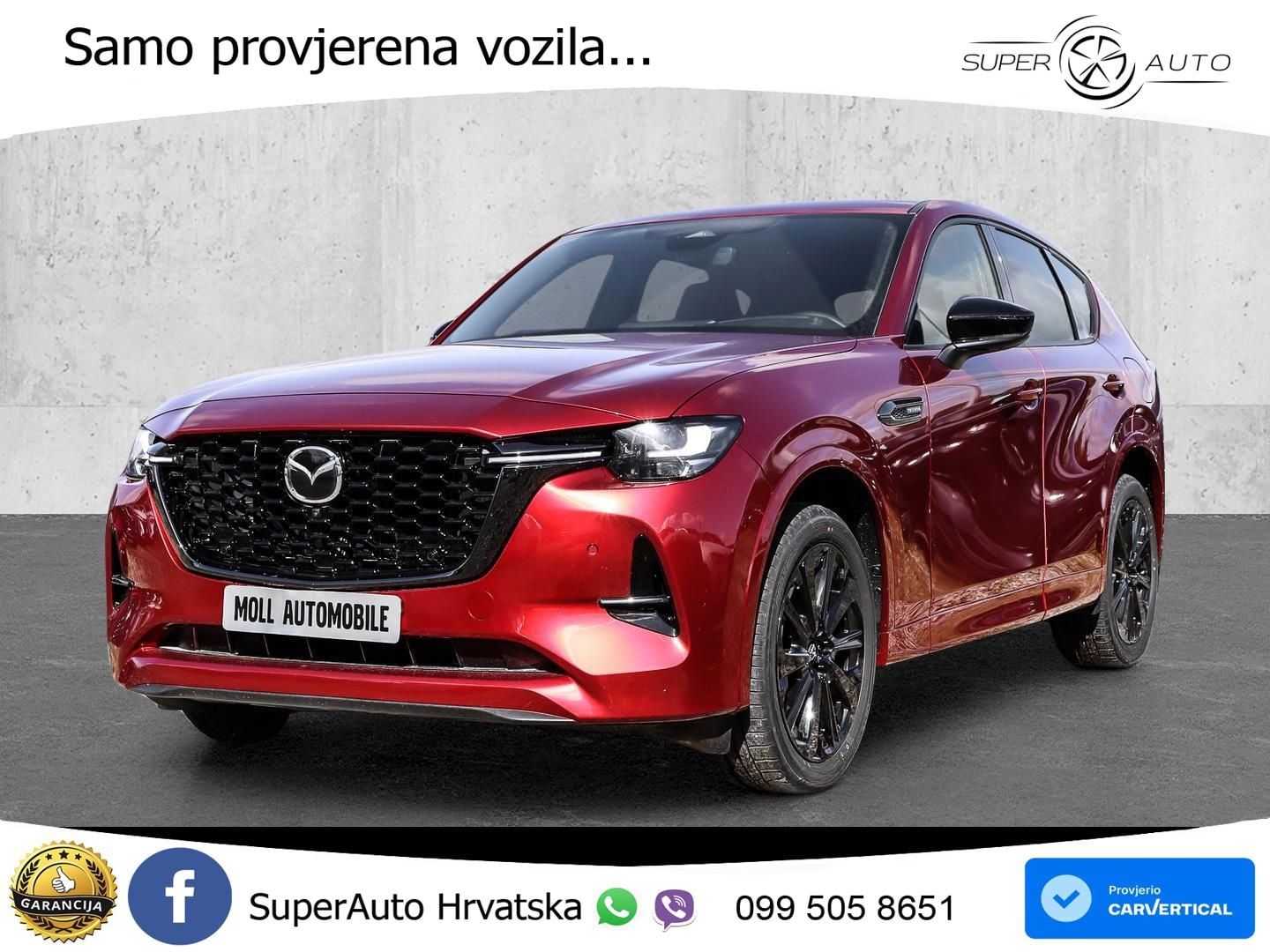 Mazda CX-60 3.3 e-Skyactiv D (254 KS) AWD Automatic MATRIX+GR SJED+KAM