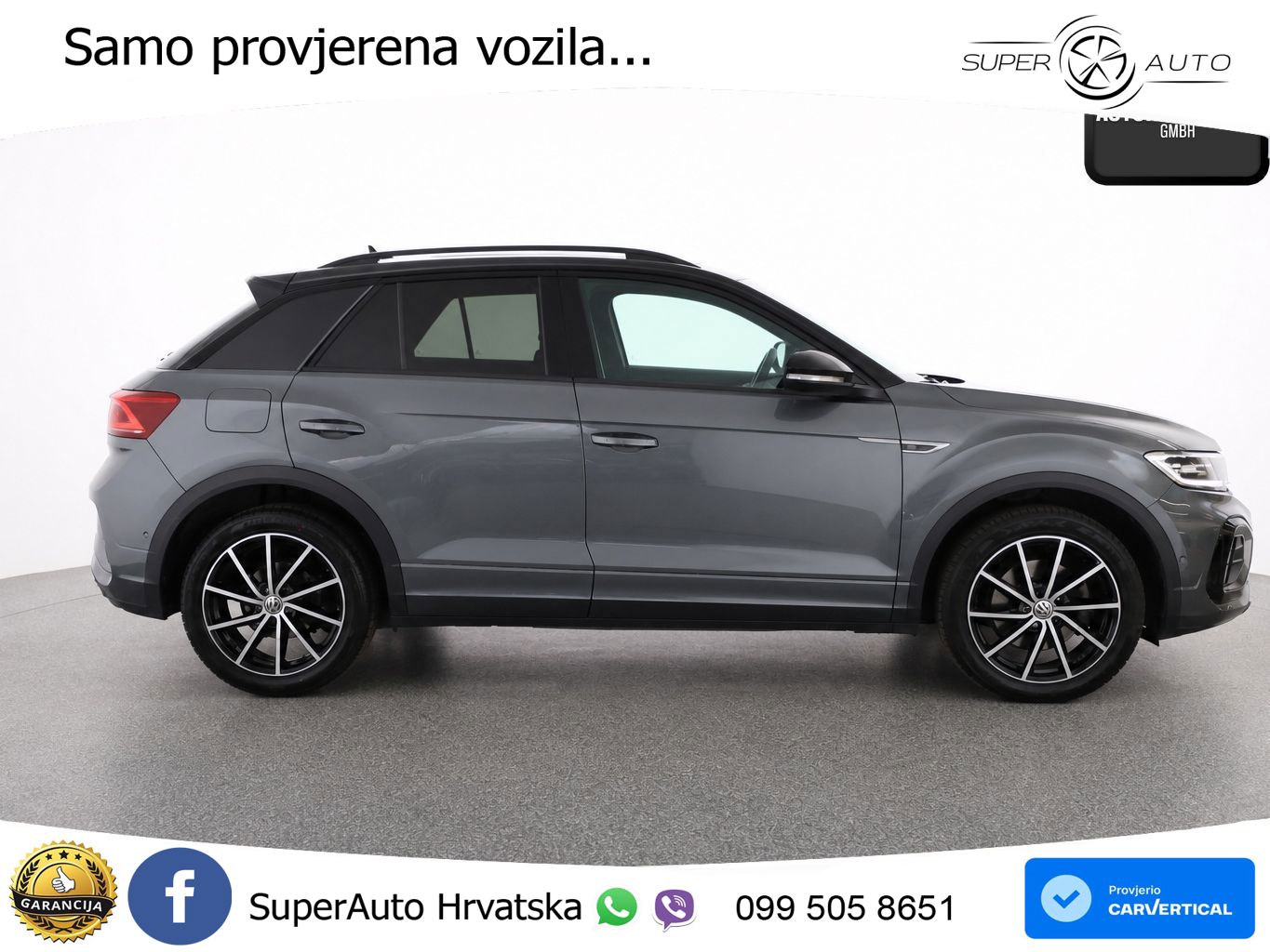 Volkswagen T-Roc 2.0 TSI (190 KS) 4M DSG R-Line MATRIX+GR SJED+KAM