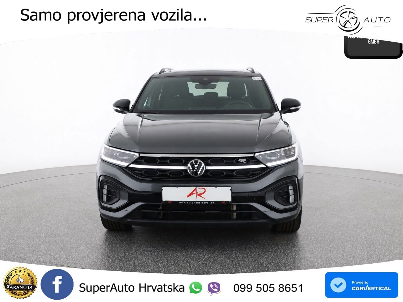Volkswagen T-Roc 2.0 TSI (190 KS) 4M DSG R-Line MATRIX+GR SJED+KAM