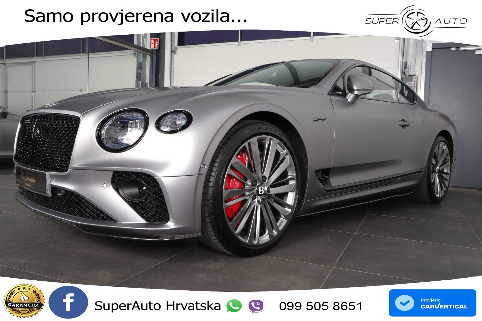 Bentley Continental GT III Speed 6.0 TSI W12 (659 KS) AWD DCT LED+GR SJED+ACC