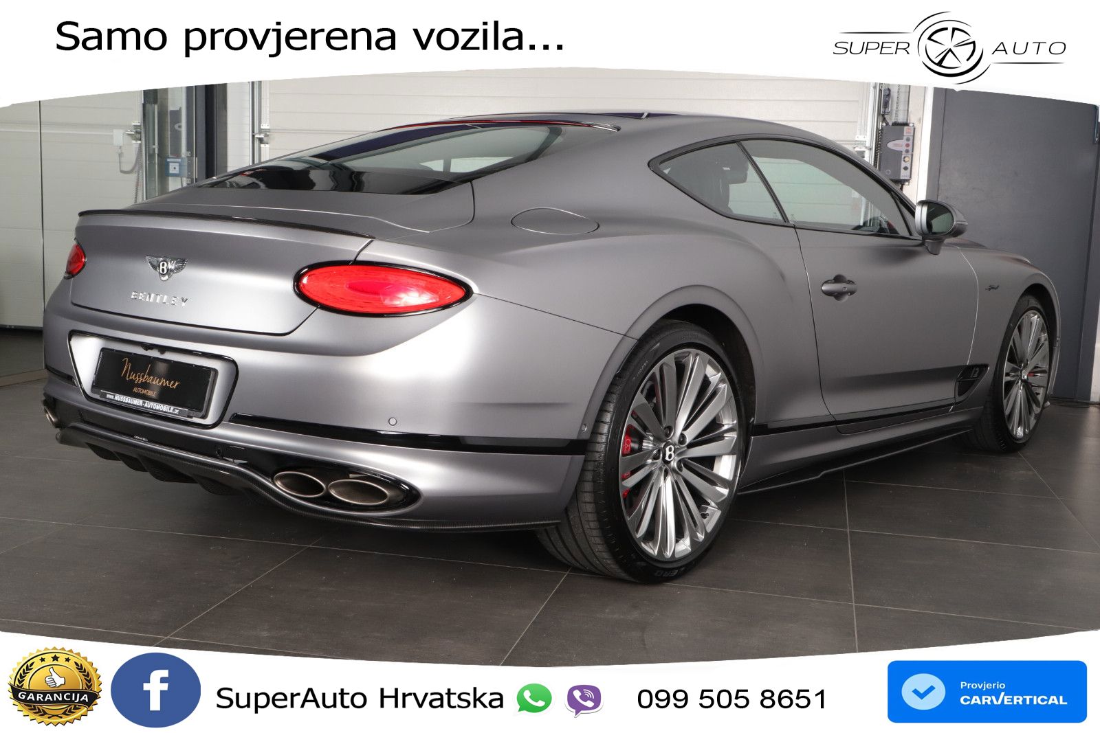 Bentley Continental GT III Speed 6.0 TSI W12 (659 KS) AWD DCT LED+GR SJED+ACC