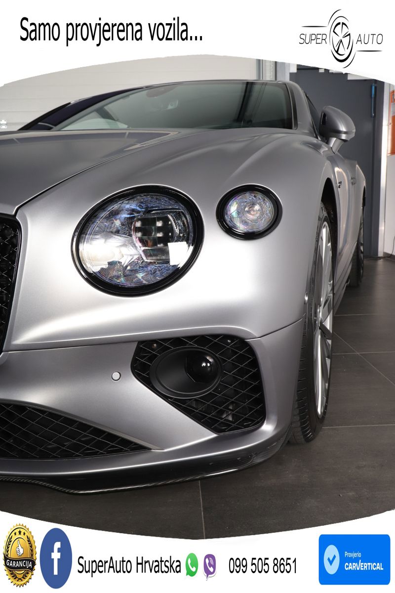 Bentley Continental GT III Speed 6.0 TSI W12 (659 KS) AWD DCT LED+GR SJED+ACC