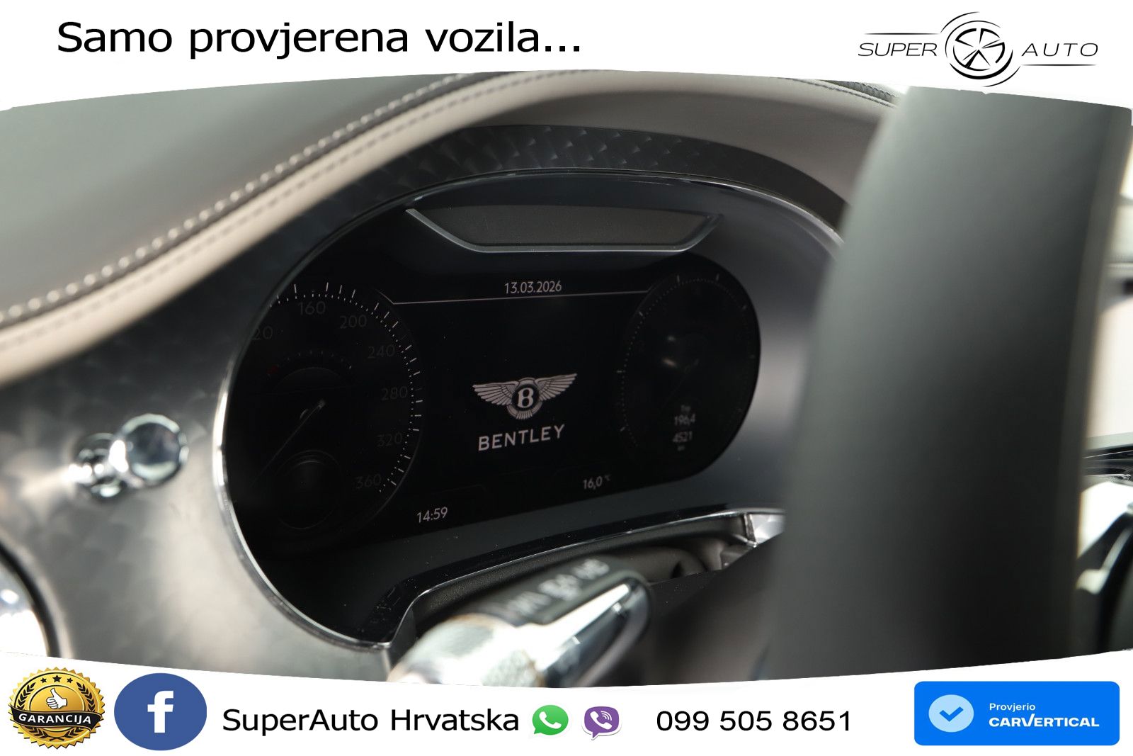 Bentley Continental GT III Speed 6.0 TSI W12 (659 KS) AWD DCT LED+GR SJED+ACC