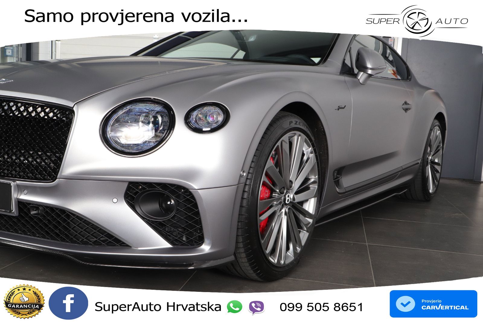 Bentley Continental GT III Speed 6.0 TSI W12 (659 KS) AWD DCT LED+GR SJED+ACC