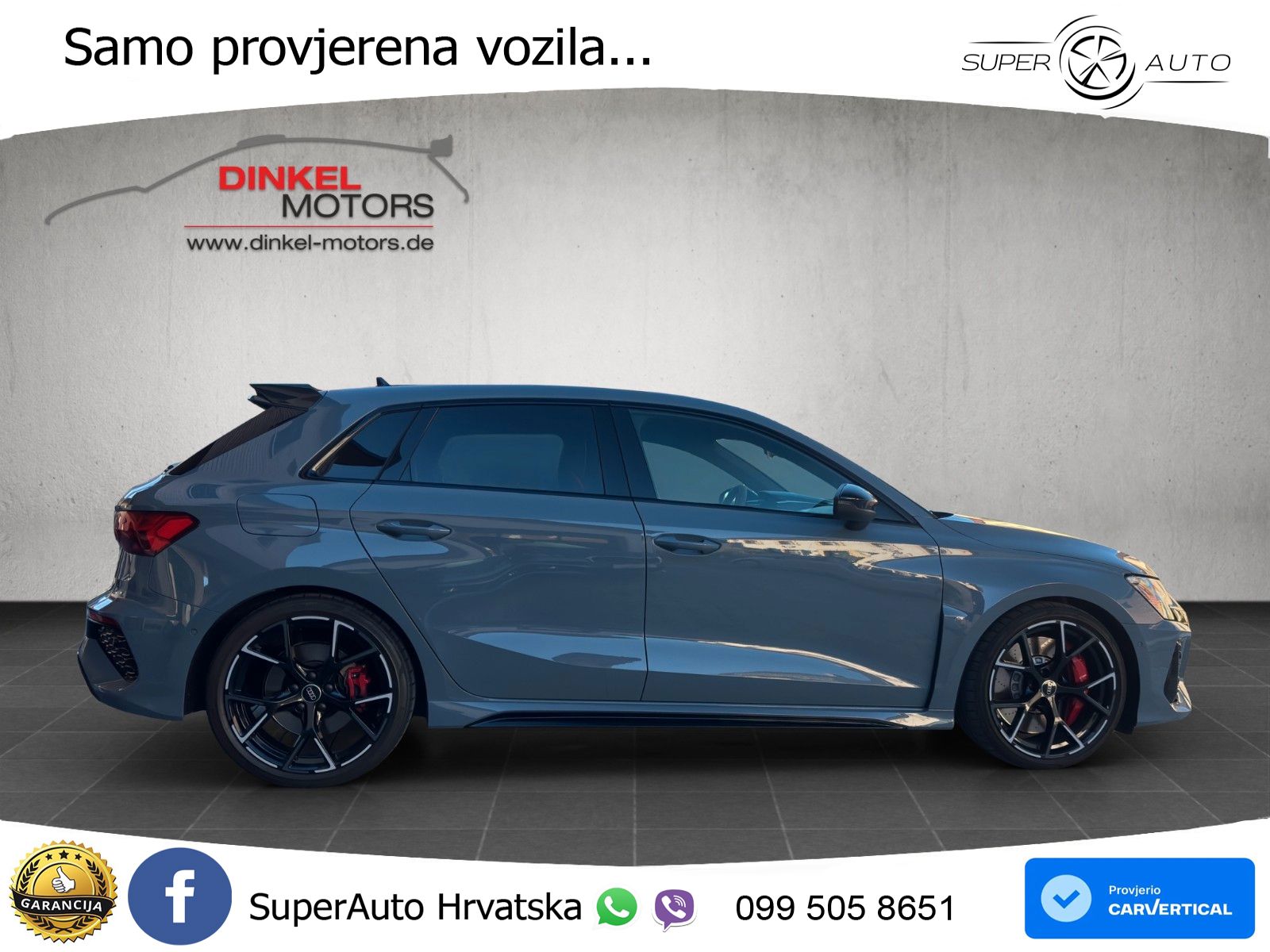 Audi RS3 Sedan 2.5 TFSI (400 KS) quattro S tronic LED+GR SJED+ACC