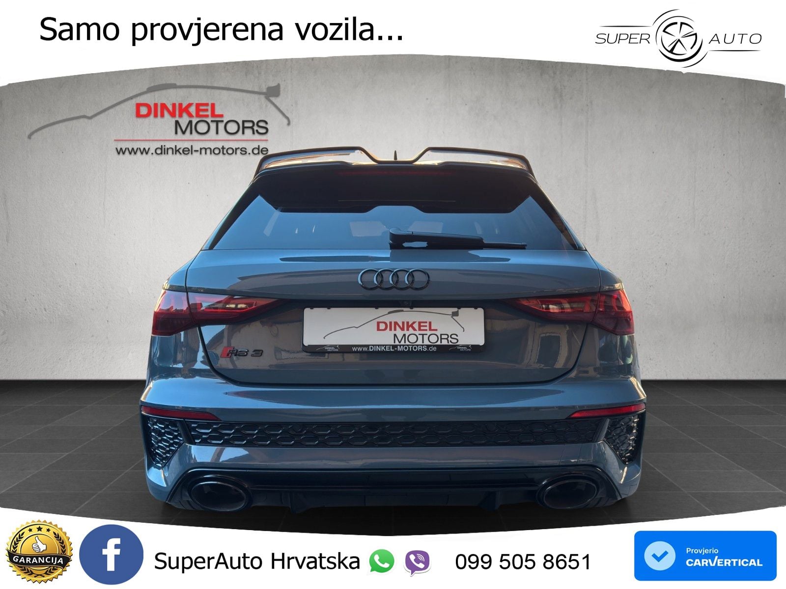 Audi RS3 Sedan 2.5 TFSI (400 KS) quattro S tronic LED+GR SJED+ACC