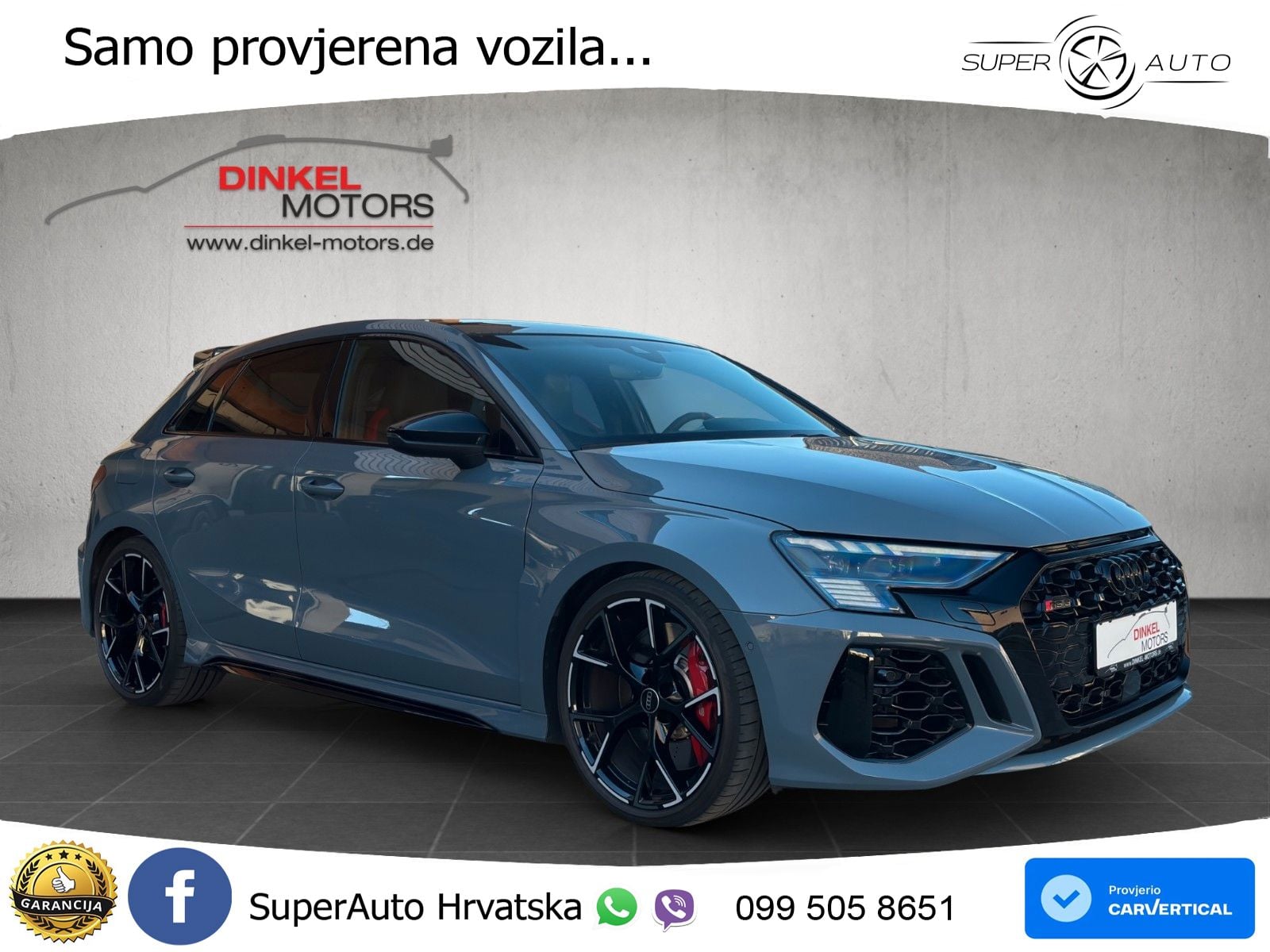 Audi RS3 Sedan 2.5 TFSI (400 KS) quattro S tronic LED+GR SJED+ACC