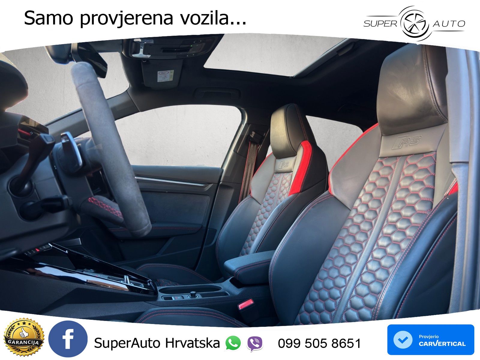 Audi RS3 Sedan 2.5 TFSI (400 KS) quattro S tronic LED+GR SJED+ACC