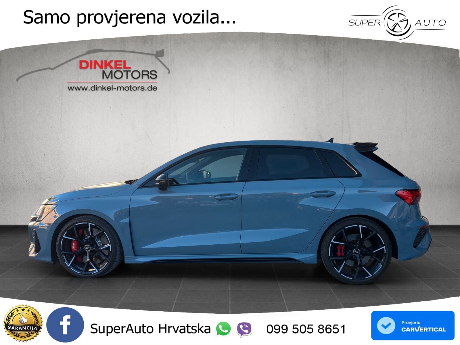Audi RS3 Sedan 2.5 TFSI (400 KS) quattro S tronic LED+GR SJED+ACC