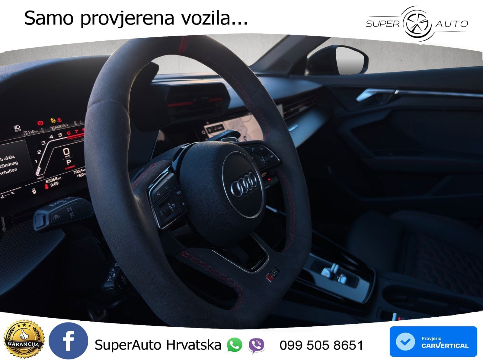 Audi RS3 Sedan 2.5 TFSI (400 KS) quattro S tronic LED+GR SJED+ACC