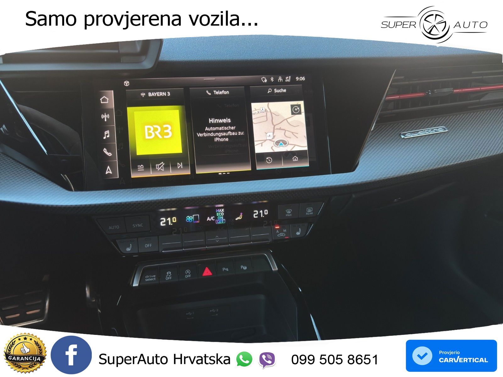 Audi RS3 Sedan 2.5 TFSI (400 KS) quattro S tronic LED+GR SJED+ACC