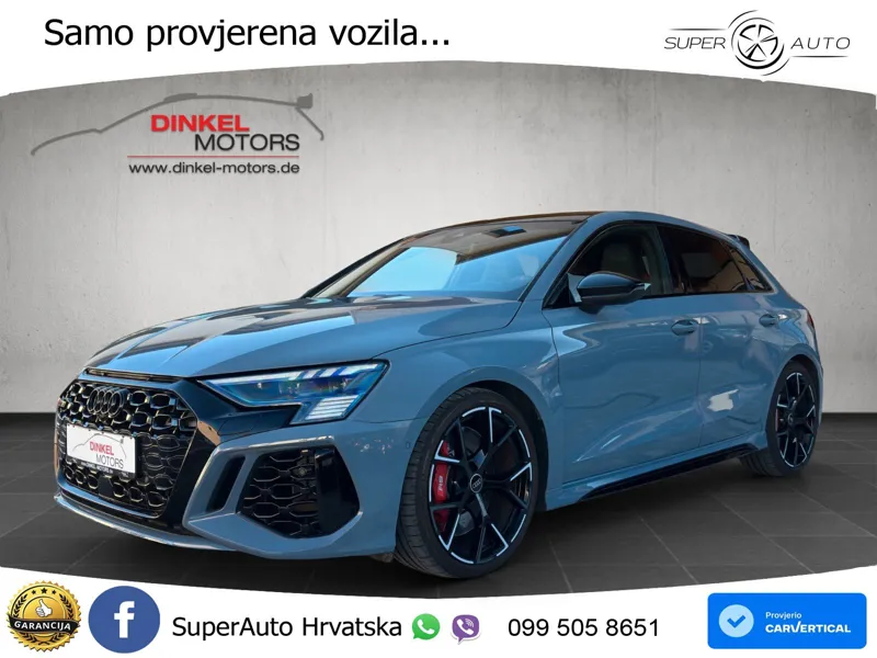Audi RS3 Sedan 2.5 TFSI (400 KS) quattro S tronic LED+GR SJED+ACC