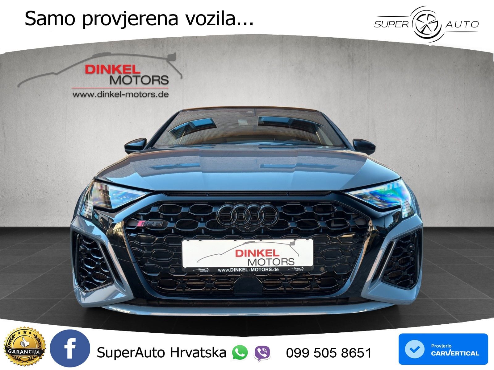 Audi RS3 Sedan 2.5 TFSI (400 KS) quattro S tronic LED+GR SJED+ACC