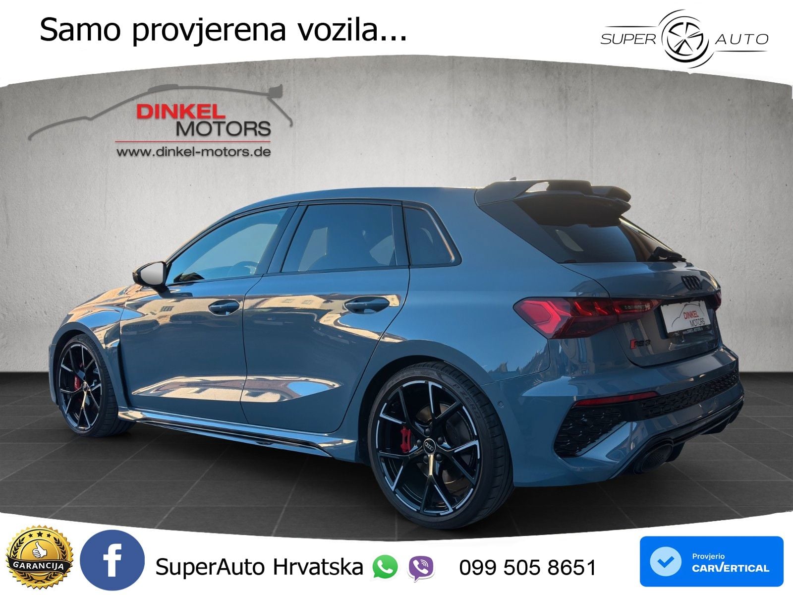 Audi RS3 Sedan 2.5 TFSI (400 KS) quattro S tronic LED+GR SJED+ACC