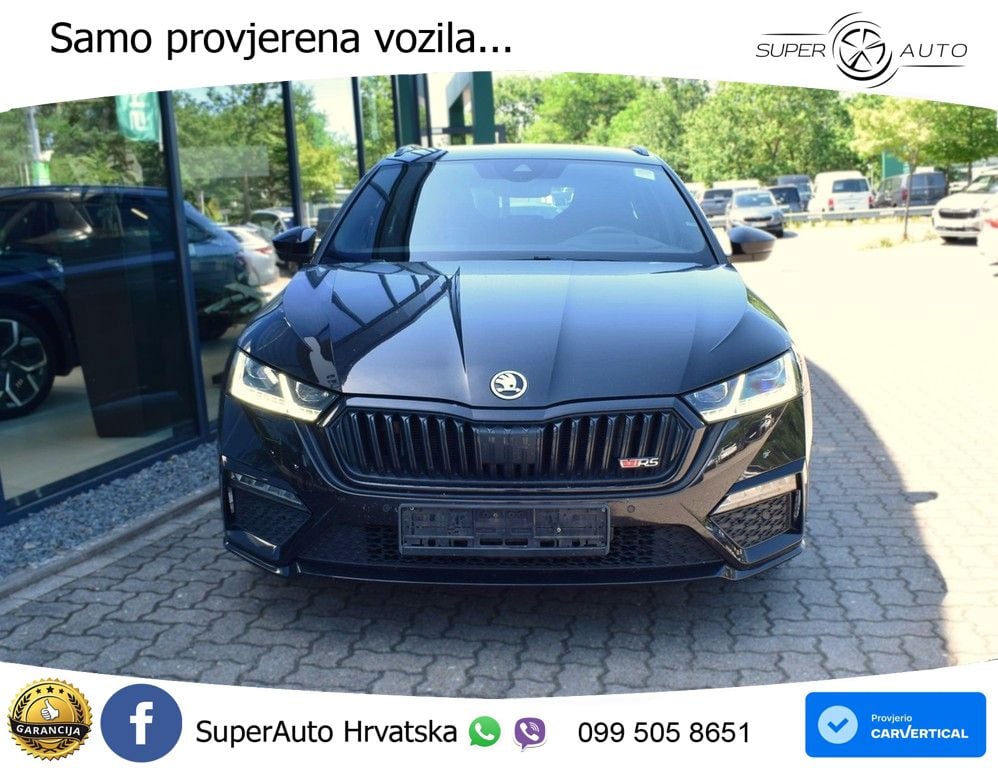 Škoda Octavia Combi RS 2.0 TDI (200 KS) DSG LED+GR SJED+ACC