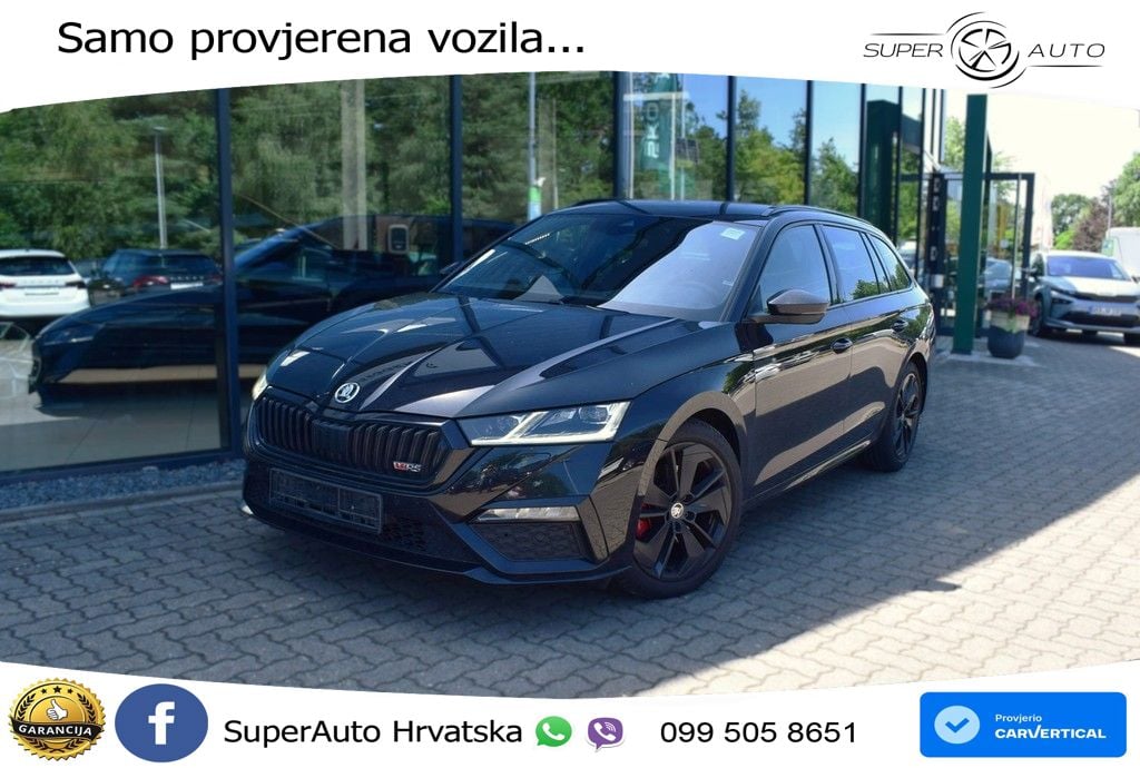 Škoda Octavia Combi RS 2.0 TDI (200 KS) DSG LED+GR SJED+ACC
