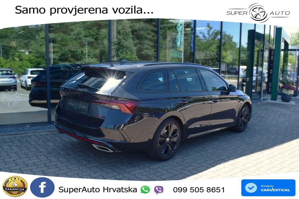 Škoda Octavia Combi RS 2.0 TDI (200 KS) DSG LED+GR SJED+ACC