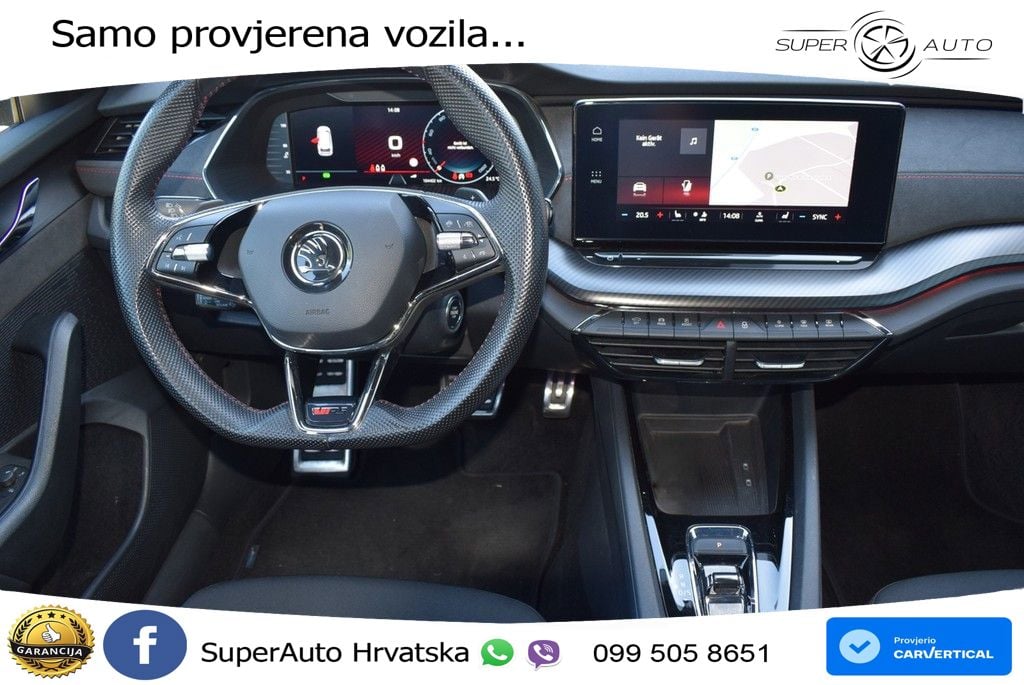Škoda Octavia Combi RS 2.0 TDI (200 KS) DSG LED+GR SJED+ACC