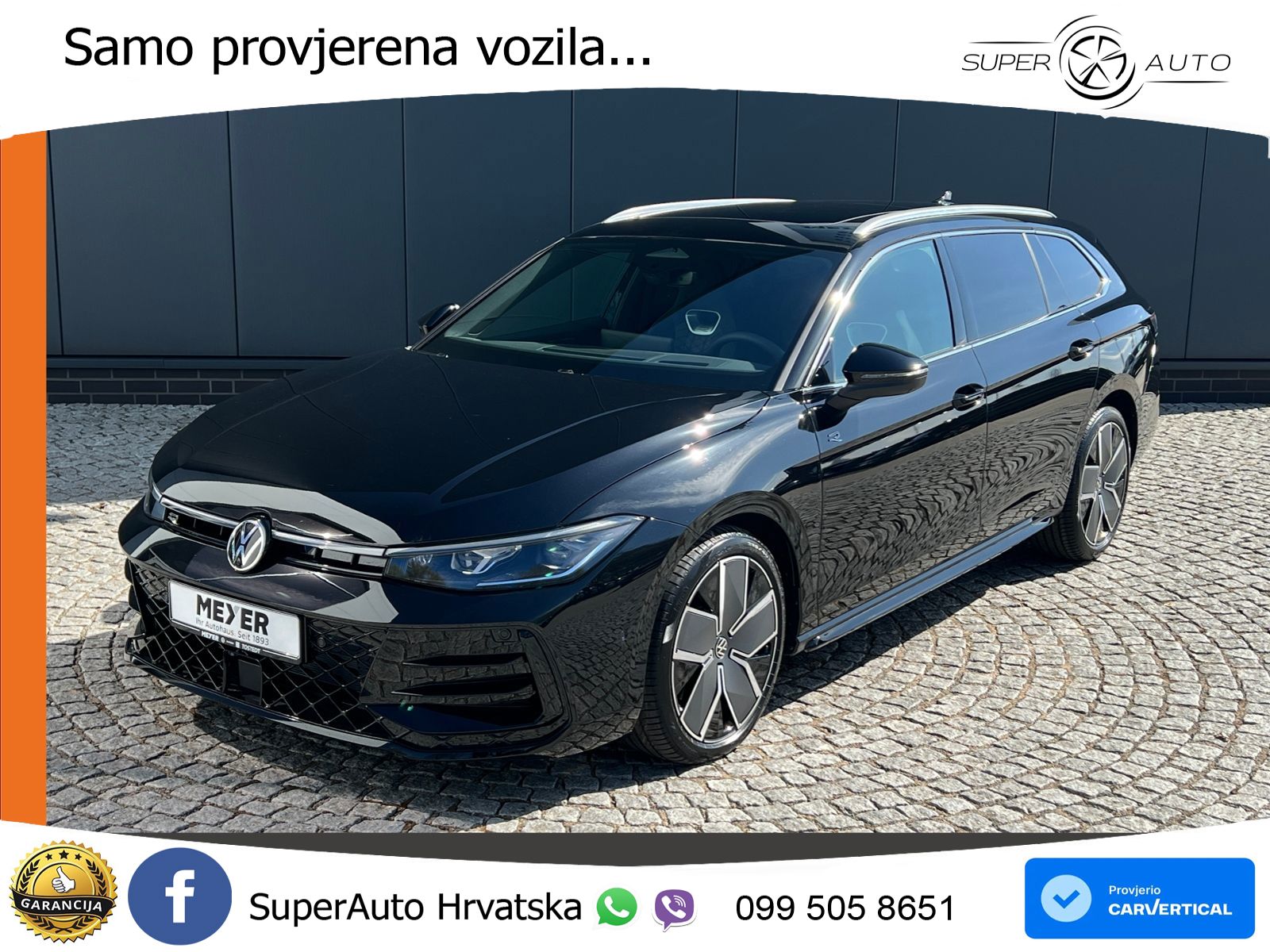 Volkswagen Passat Variant 2.0 TDI (193 KS) 4MOTION DSG R-Line LED+GR SJED+ACC