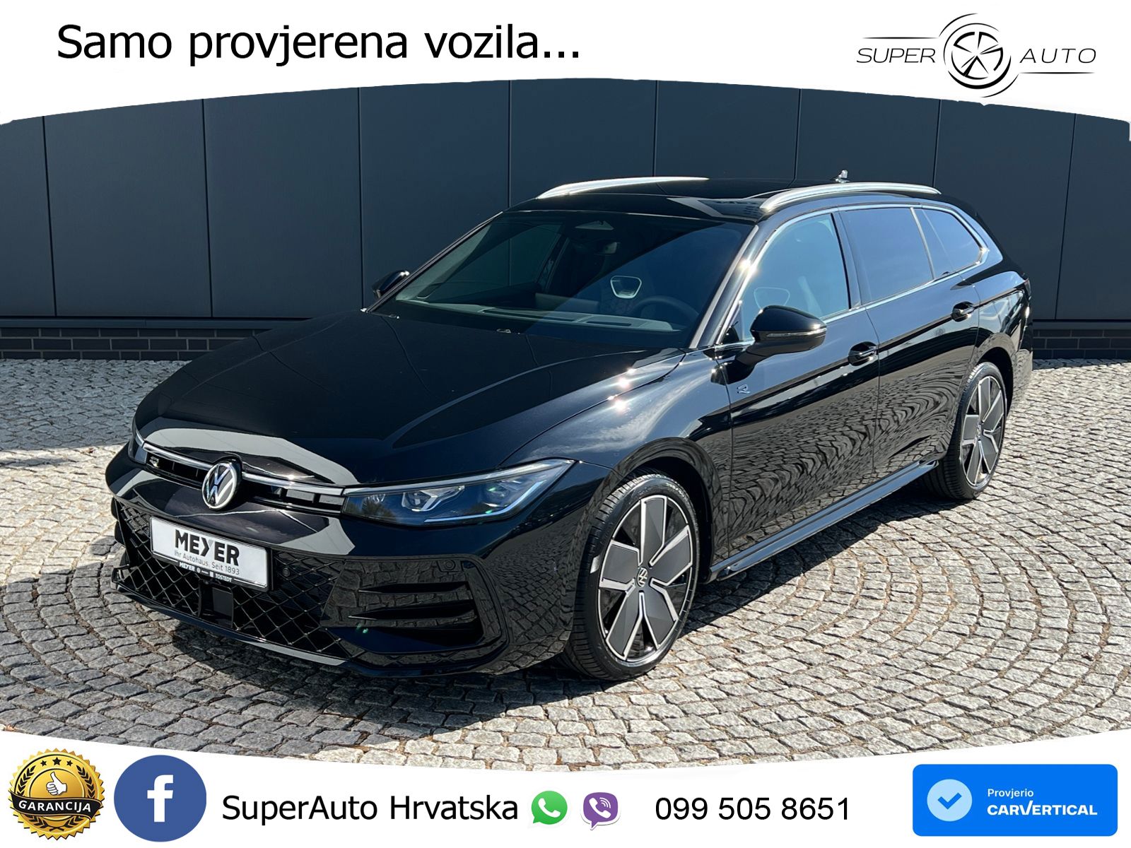 Volkswagen Passat Variant 2.0 TDI (193 KS) 4MOTION DSG R-Line LED+GR SJED+ACC