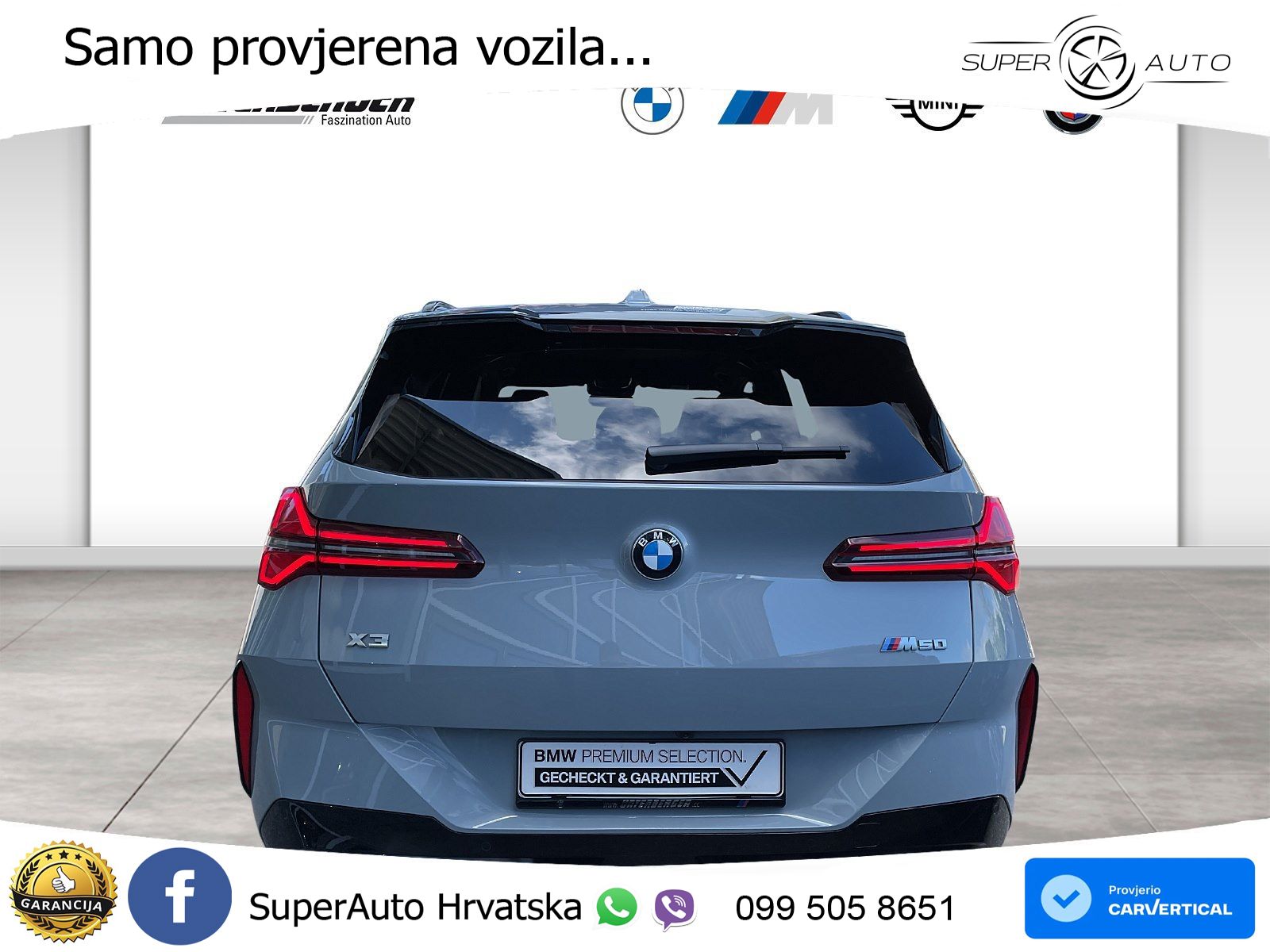 BMW X3 M50 xDrive Steptronic M Sport LED+GR SJED+ACC
