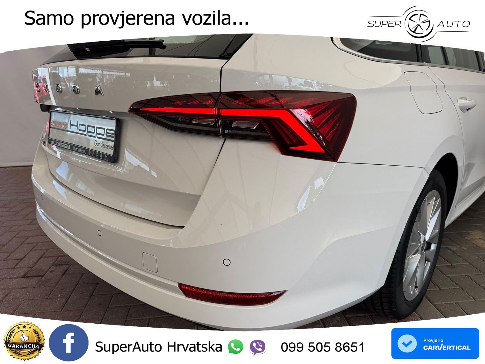 Škoda Octavia Combi 2.0 TDI (150 KS) DSG LED+GR SJED+ACC