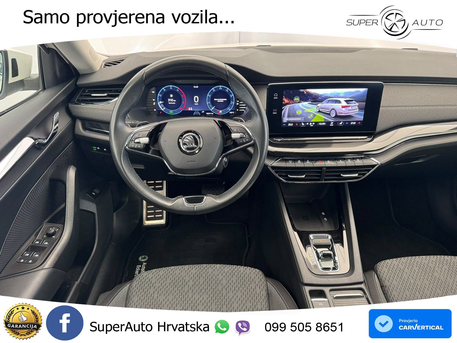 Škoda Octavia Combi 2.0 TDI (150 KS) DSG LED+GR SJED+ACC