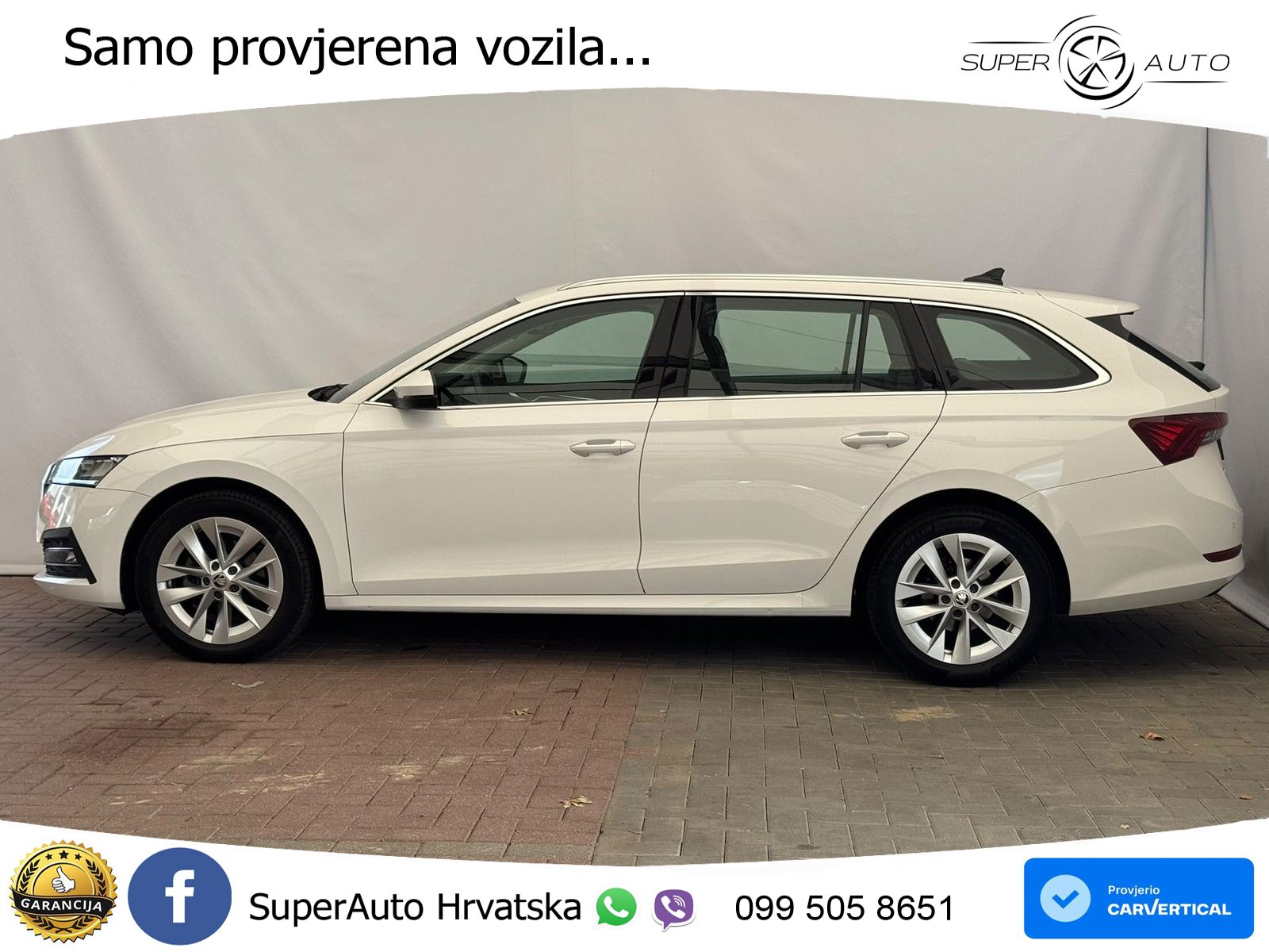 Škoda Octavia Combi 2.0 TDI (150 KS) DSG LED+GR SJED+ACC