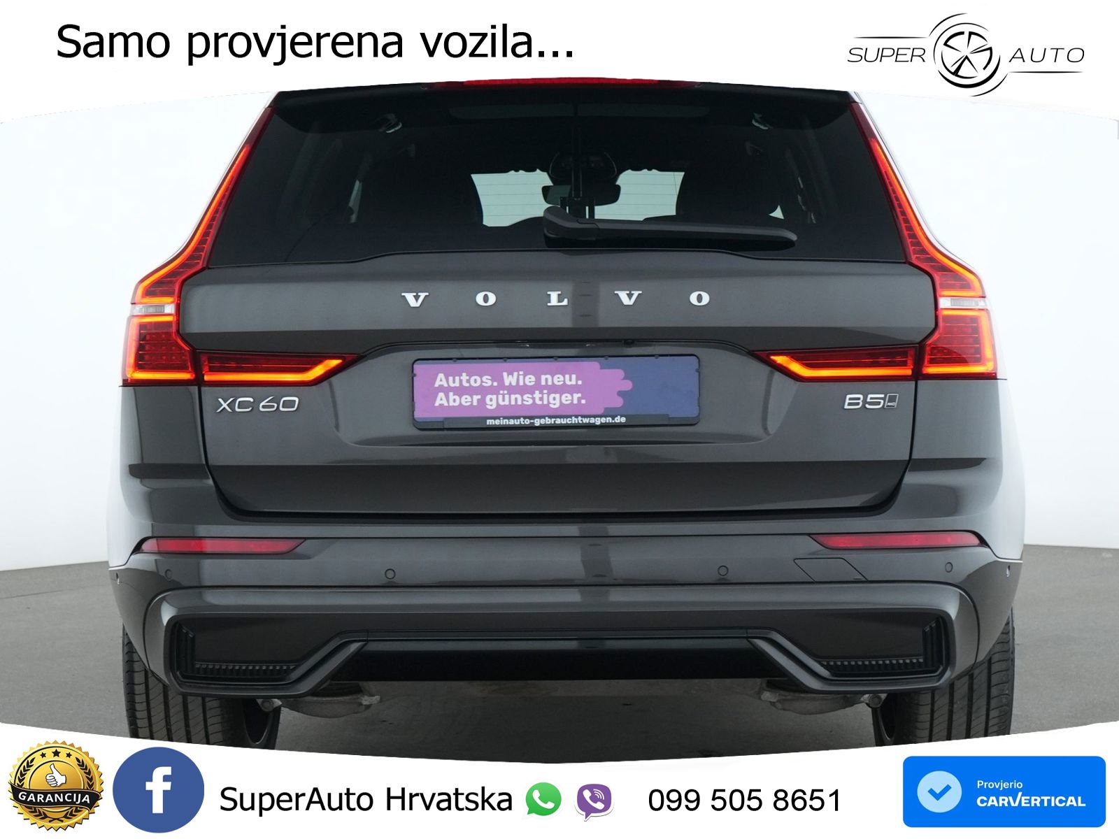 Volvo XC60 B5 Benzin AWD Geartronic ACC+HEAD+4xGR SJED+360+PANO