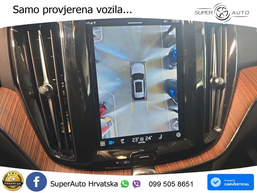 Volvo XC60 B4 Benzin FWD Geartronic ZRAČNI+ACC+GR SJED+360+PANO