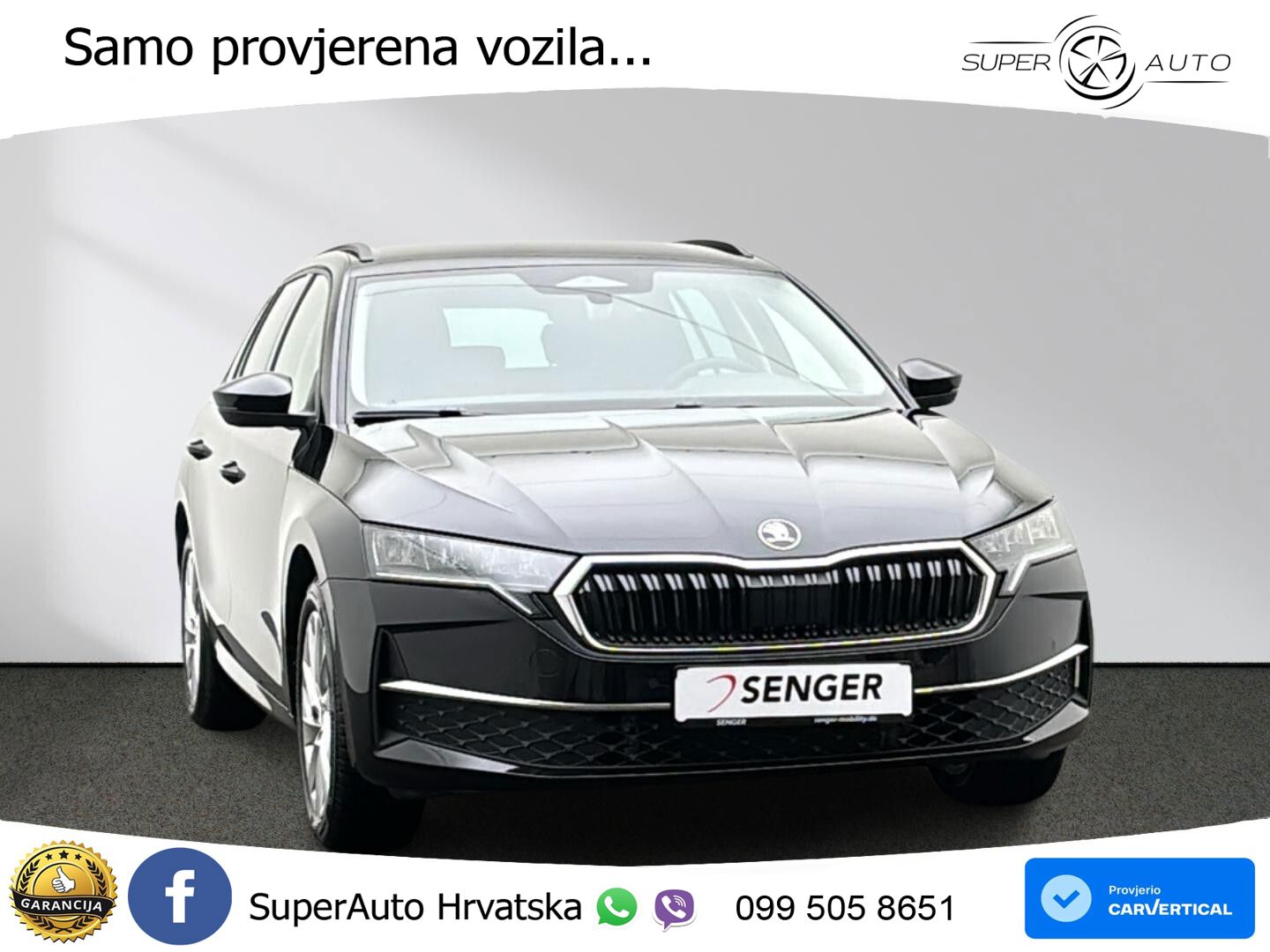 Škoda Octavia Combi 2.0 TDI (150 KS) DSG Selection LED+GR SJED+ACC