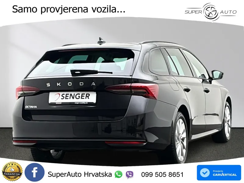 Škoda Octavia Combi 2.0 TDI (150 KS) DSG Selection LED+GR SJED+ACC