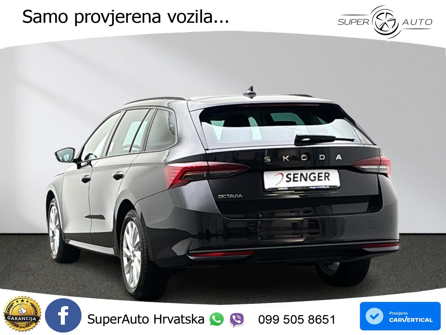 Škoda Octavia Combi 2.0 TDI (150 KS) DSG Selection LED+GR SJED+ACC
