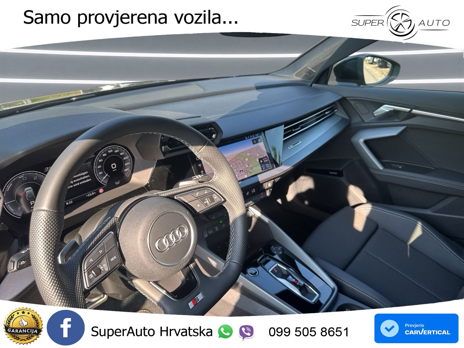 Audi A3 45 TFSIe (272 KS) S tronic S line LED+GR SJED+ACC