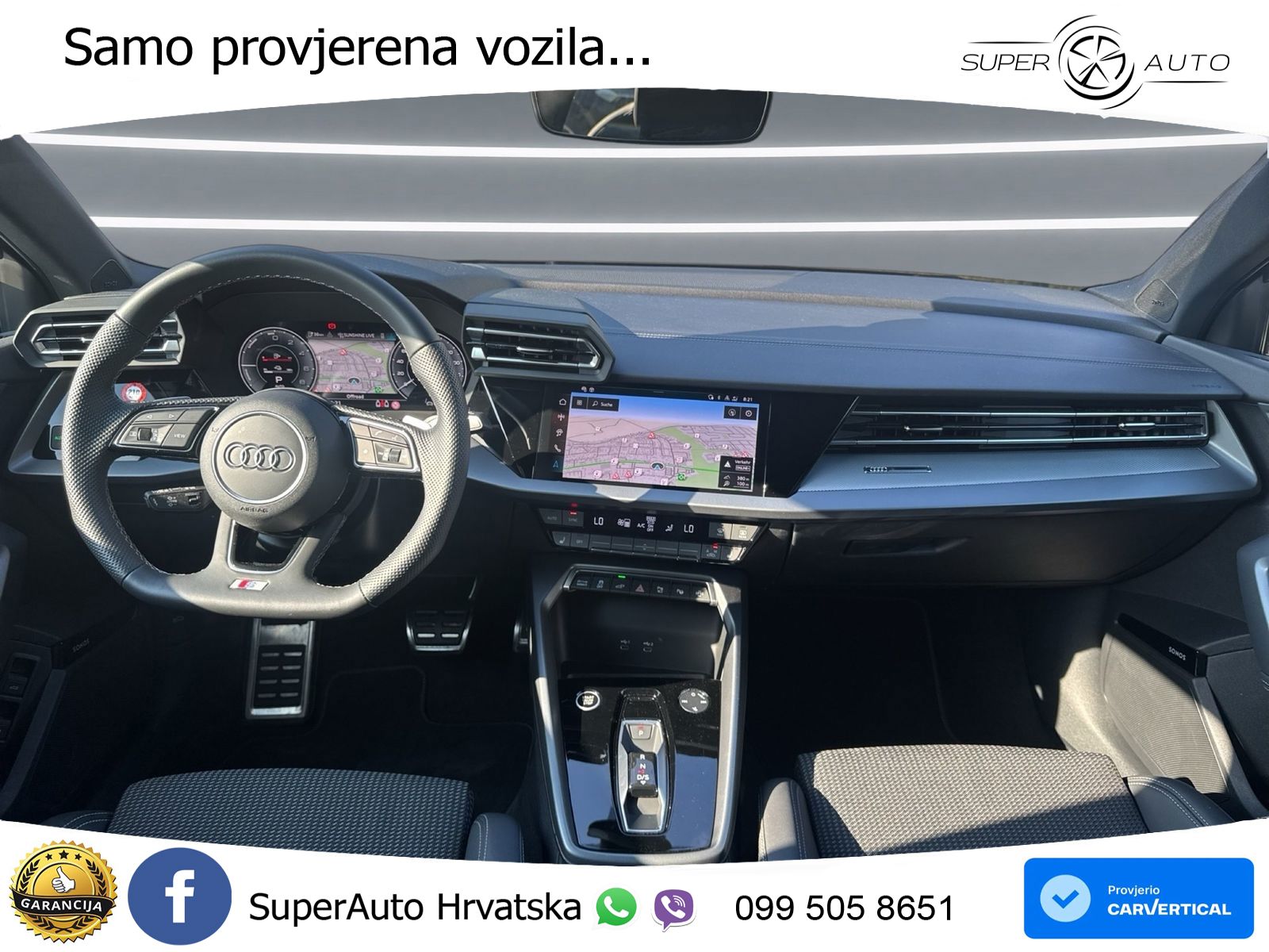 Audi A3 45 TFSIe (272 KS) S tronic S line LED+GR SJED+ACC