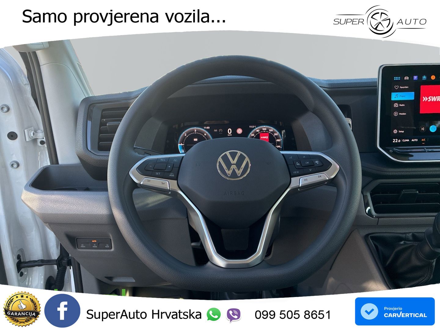 Volkswagen Crafter mittellang 2.0 TDI Pritsche DOKA 35 5 Ja 177 KS
