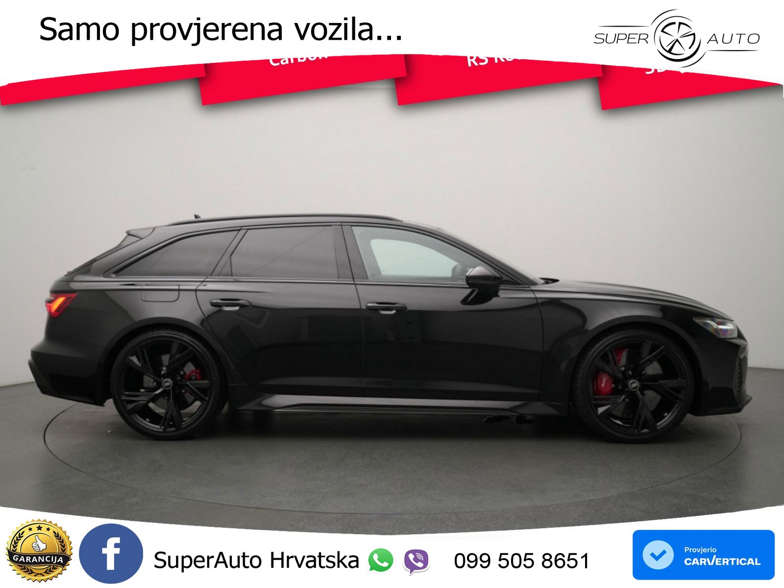 Audi RS6 Avant 4.0 TFSI V8 (600 KS) quattro Tiptronic MATRIX+GR SJED+KAM