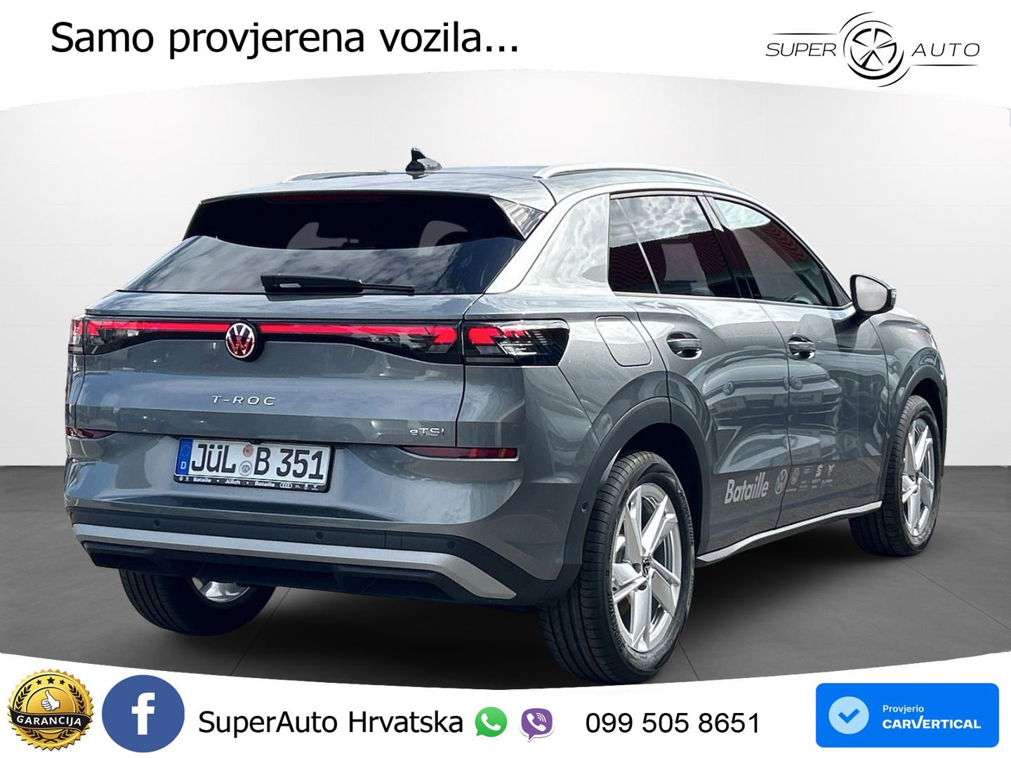 Volkswagen T-Roc II 1.5 eTSI (150 KS)  DSG MATRIX+GR SJED+KAM