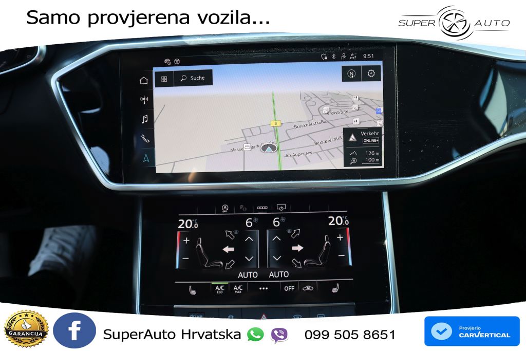 Audi A6 45 TFSI (265 KS) S tronic LED+GR SJED+ACC