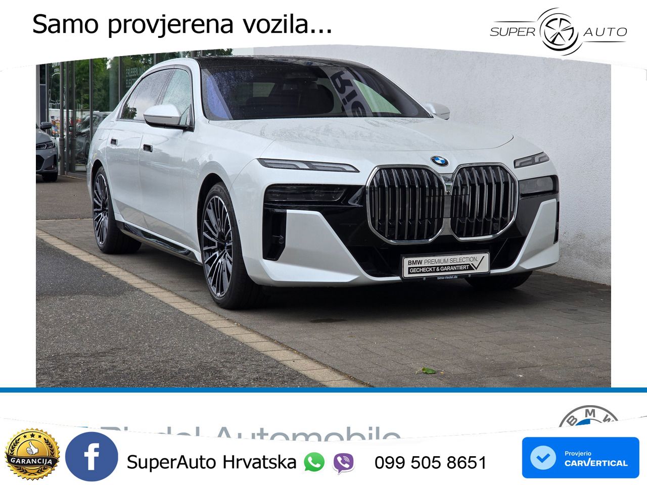 BMW 740d (299 KS) xDrive Steptronic M Sport LED+GR SJED+ACC