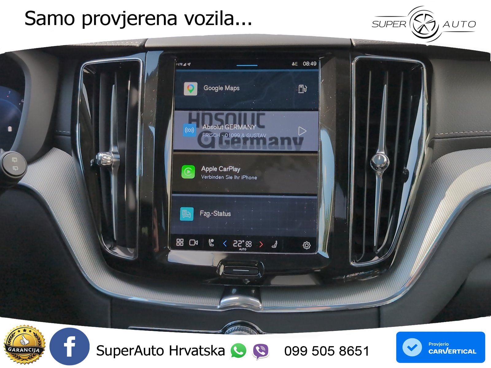 Volvo XC60 B5 Benzin AWD Geartronic ACC+HEAD+4xGR SJED+360+PANO