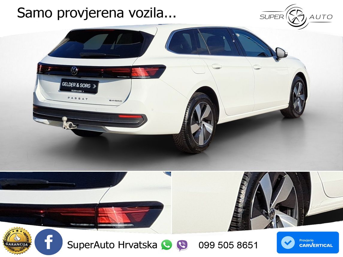 Volkswagen Passat Variant 1.5 TSI (204 KS) eHybrid DSG Business LED+GR SJED+ACC