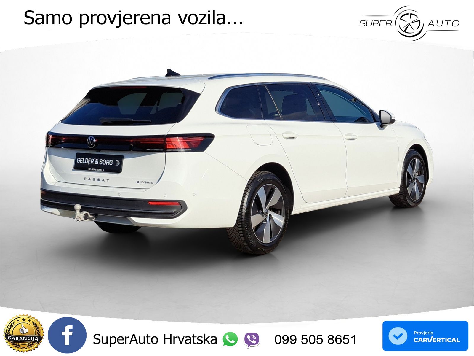 Volkswagen Passat Variant 1.5 TSI (204 KS) eHybrid DSG Business LED+GR SJED+ACC
