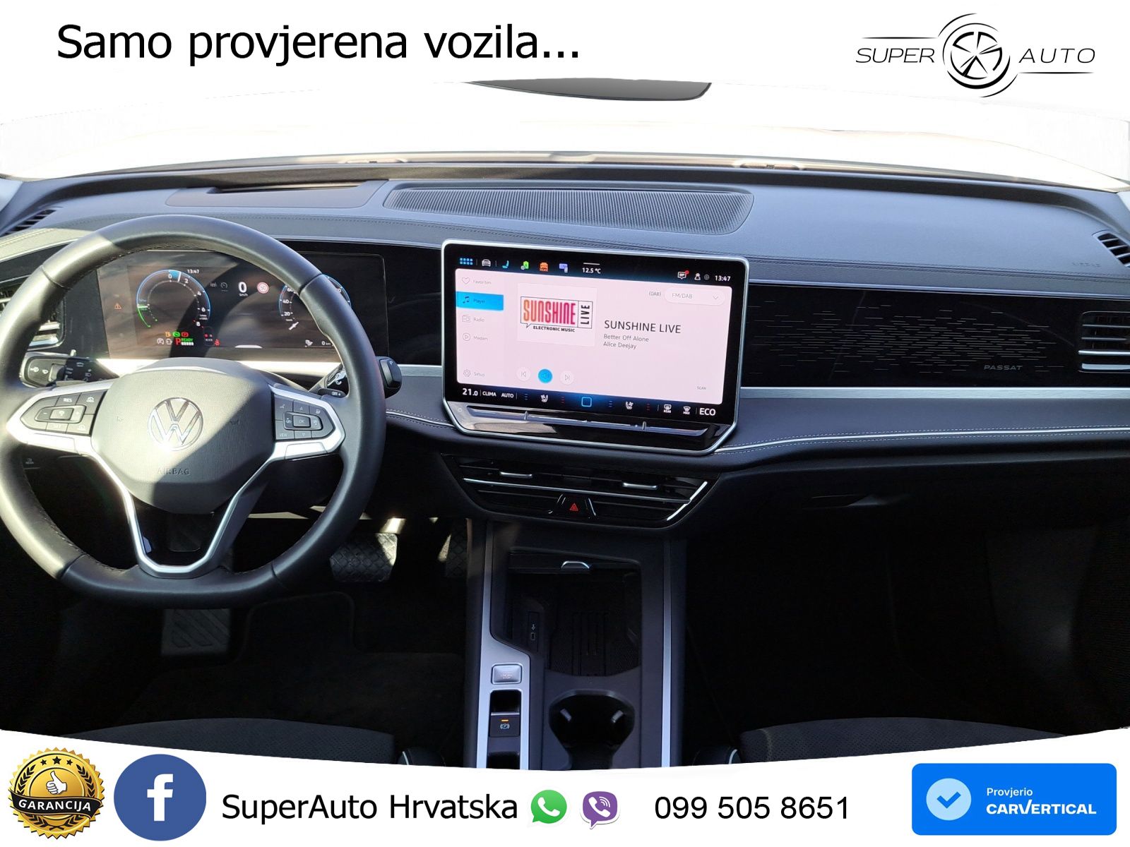 Volkswagen Passat Variant 1.5 TSI (204 KS) eHybrid DSG Business LED+GR SJED+ACC