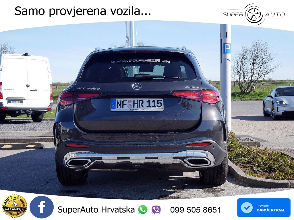 Mercedes GLC 220d (197 KS) 4MATIC 9G-TRONIC AMG LED+GR SJED+ACC