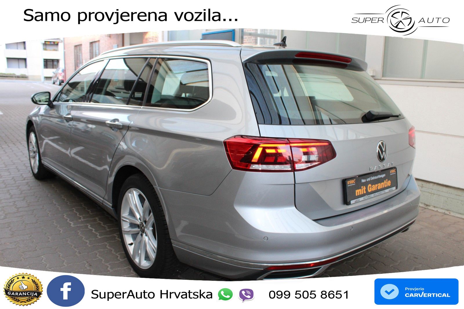 Volkswagen Passat Variant 1.5 TSI (150 KS) DSG ACT Elegance MATRIX+GR SJED+KAM